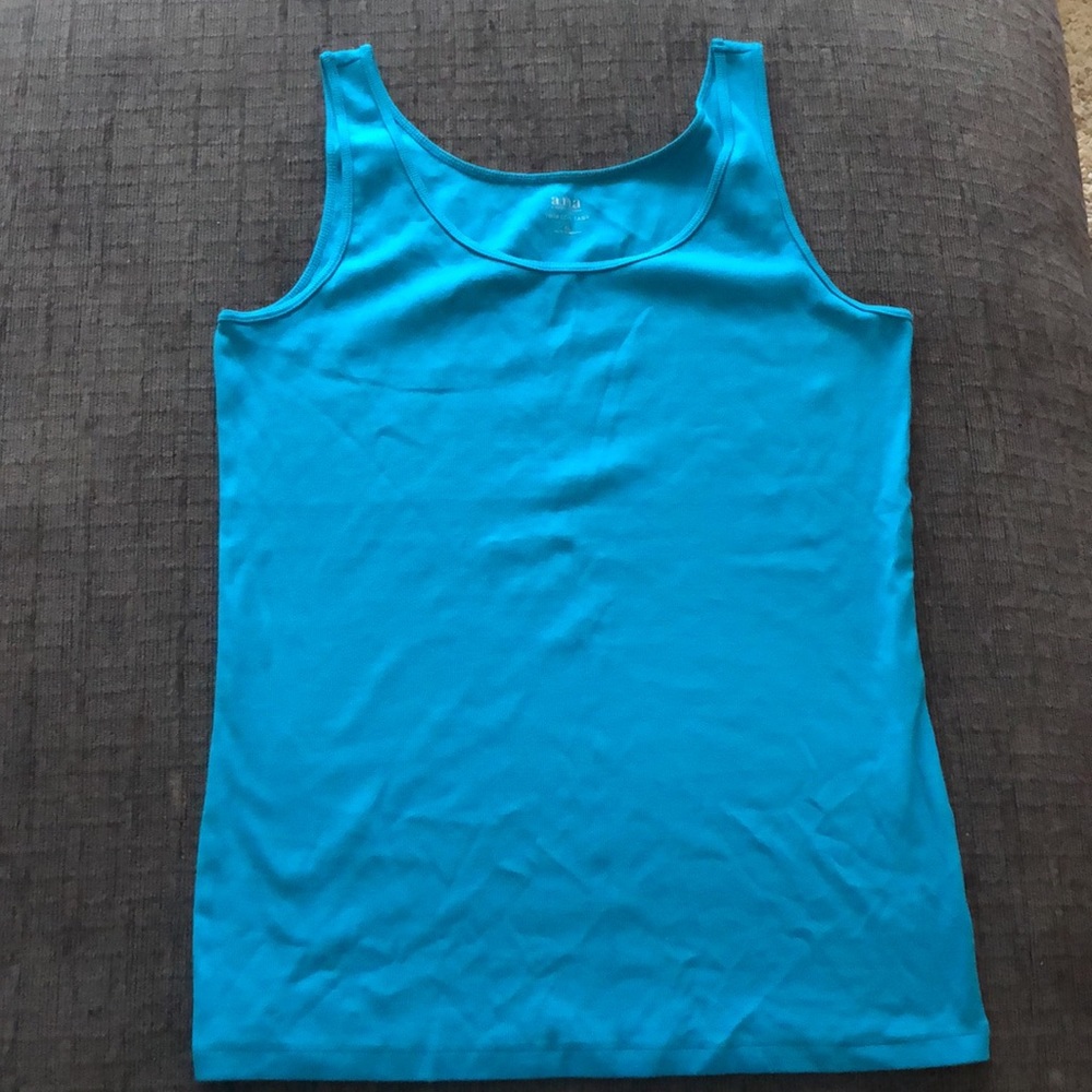Stretch Teal Tank, XL